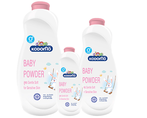 Phấn rôm Kodomo Gentle Soft 200gr