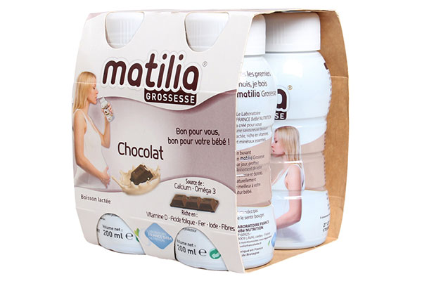 Sữa bầu Matilia Grossesse vị socola
