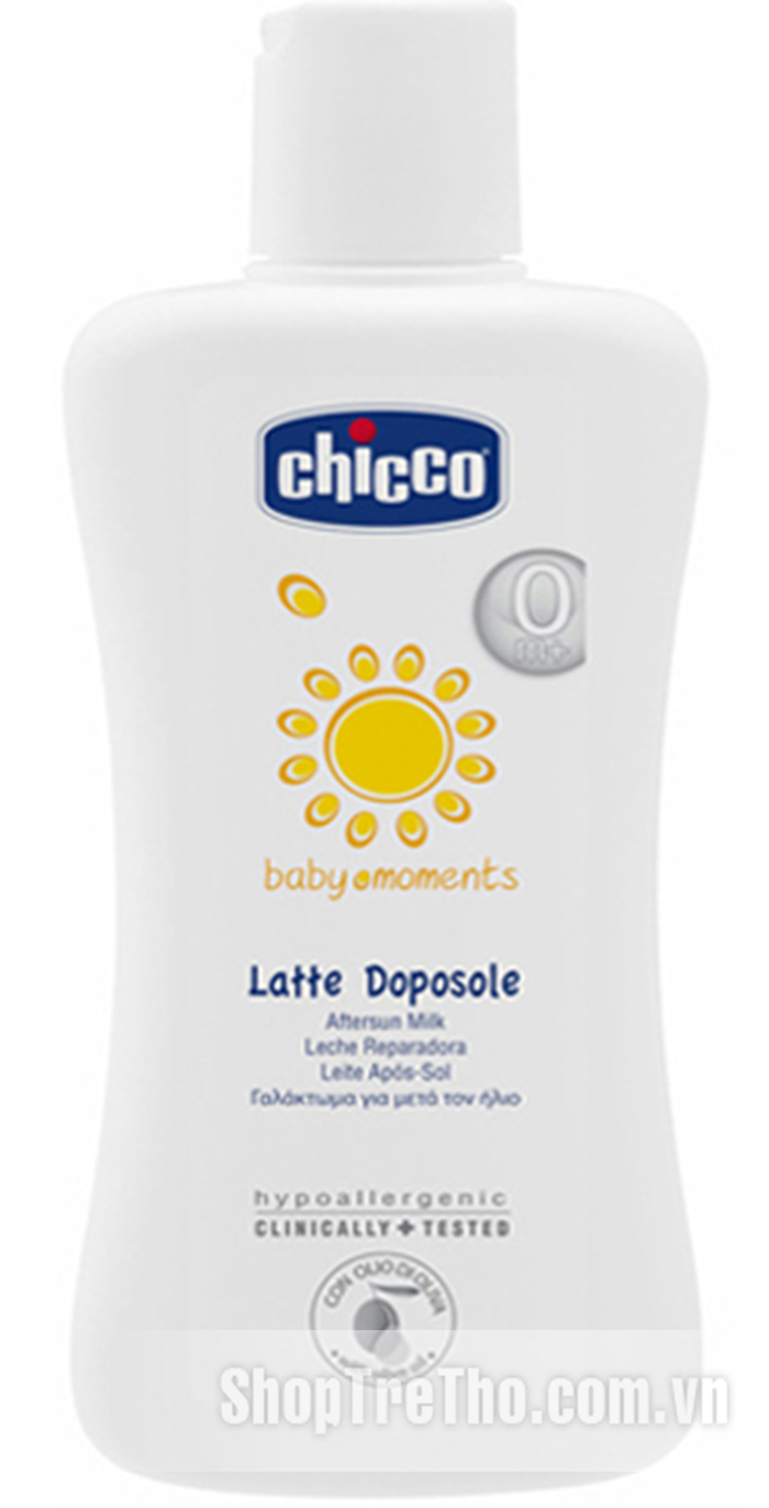 Kem bôi phục hồi da phơi nắng 0M+ Chicco