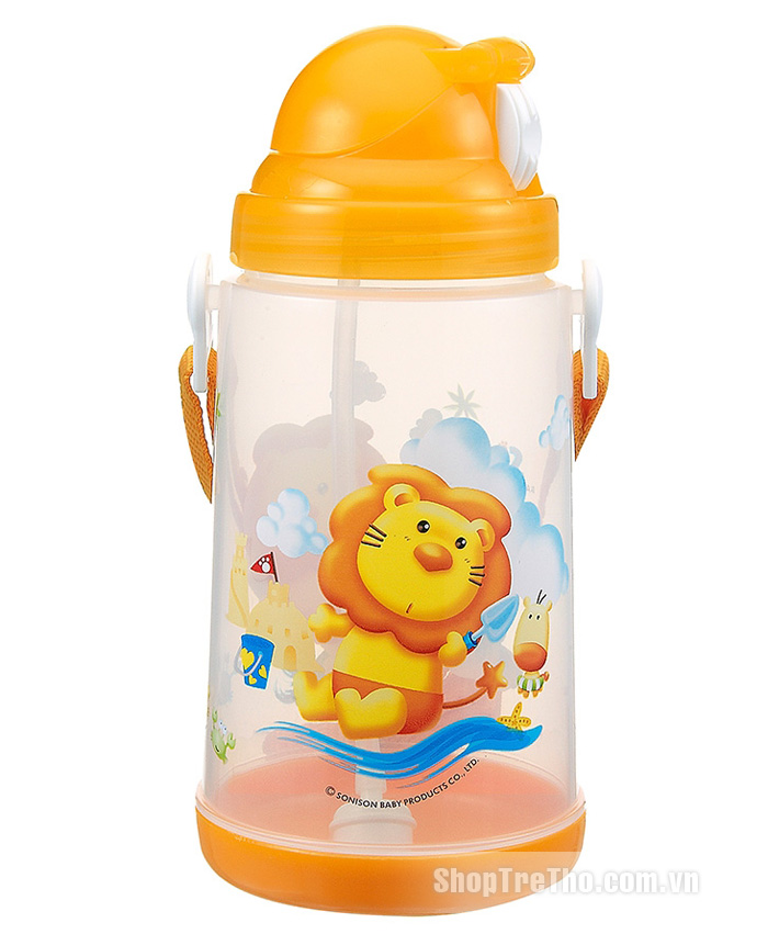 Bình nước nắp bật 650ml simba S9937 