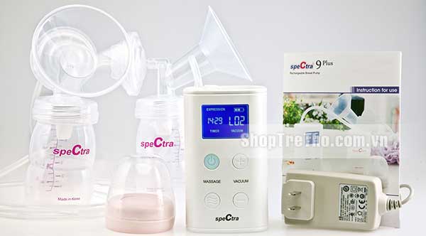 Máy hút sữa Spectra 9plus hút đôi 