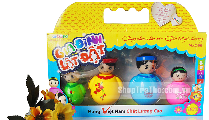 gia dinh lat dat Antona (hop 4 con) No.068