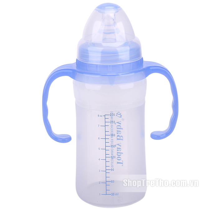 Bình sữa Today Baby cổ rộng 240ml (tròn)