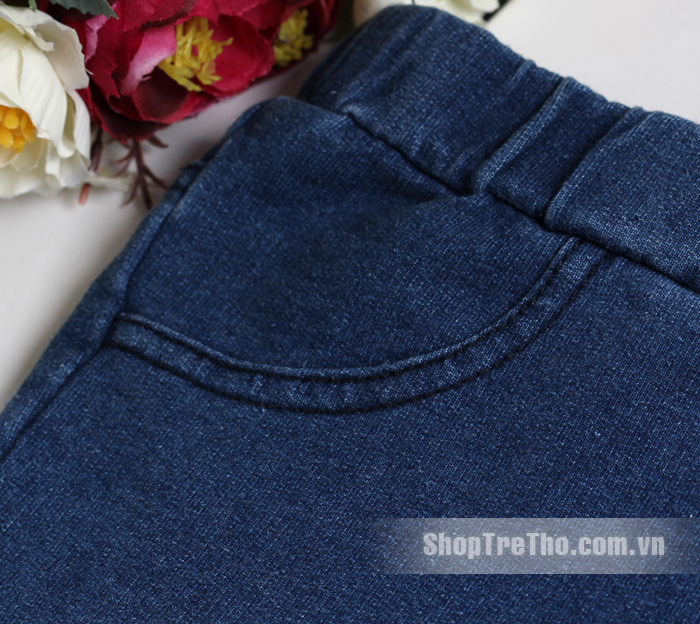 Quần giả Jean cho bé gái xuất khẩu 086