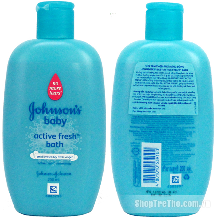 Sữa tắm Johnson's baby 200ml (dành cho bé lớn)