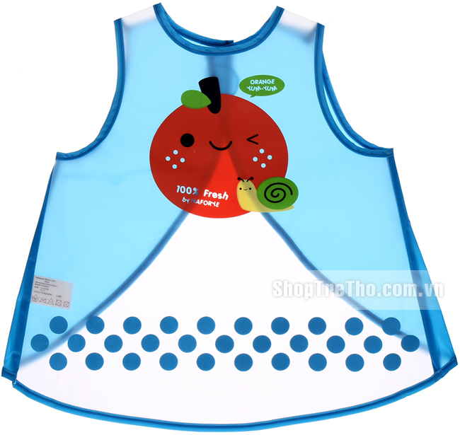 Yếm ăn toàn thân Papa Naforye N99372 nhựa mềm