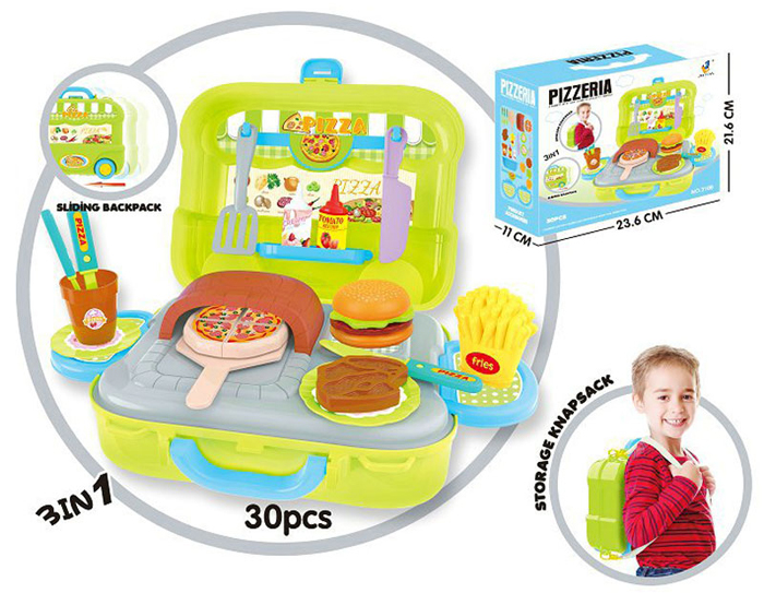 Đồ chơi nhà bếp quầy bán pizza VBC-3106