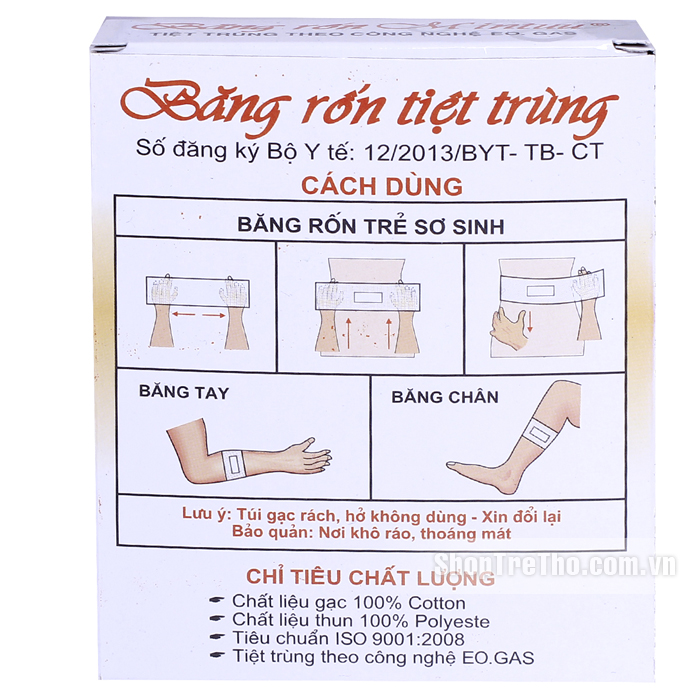 Băng rốn tiệt trùng Mintuu