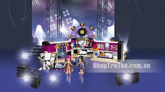 do choi Lego Friends 41104 - Phong thay trang phuc ngoi sao
