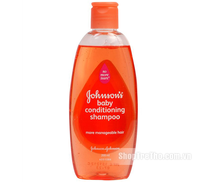 Dầu gội có xả không cay mắt Johnson (màu đỏ)