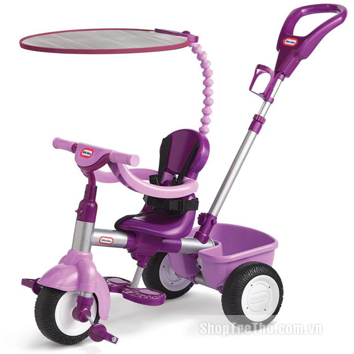 Xe đẩy 3 bánh màu tím Little Tikes LT-627361