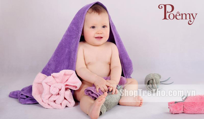 Khăn tắm Poêmy nhiều màu sắc ( 73 x 136 cm)