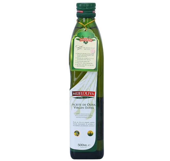 Dầu Oliu Mueloliva siêu nguyên chất (500ml) 