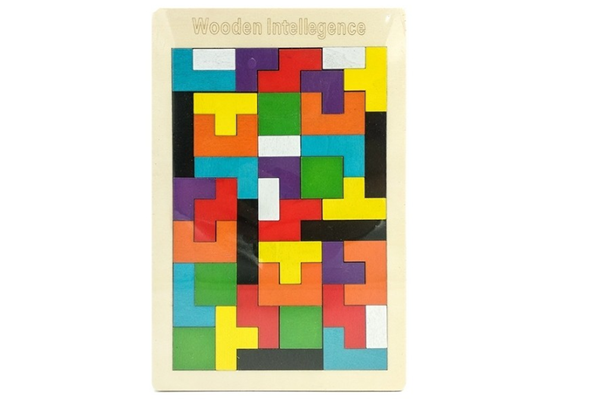 Bảng xếp hình tetris gỗ 9527 (XY-6225)