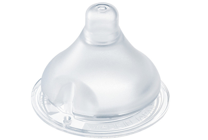​Núm ty silicone cổ rộng ChuChu (1 chiếc/hộp)