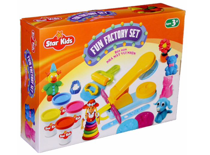 Đất nặn Star Kids K003 - Nhà máy vui nhộn