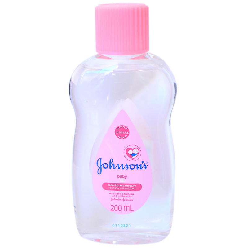 Dầu massage và dưỡng ẩm oil Johnson 200ml mẫu mới