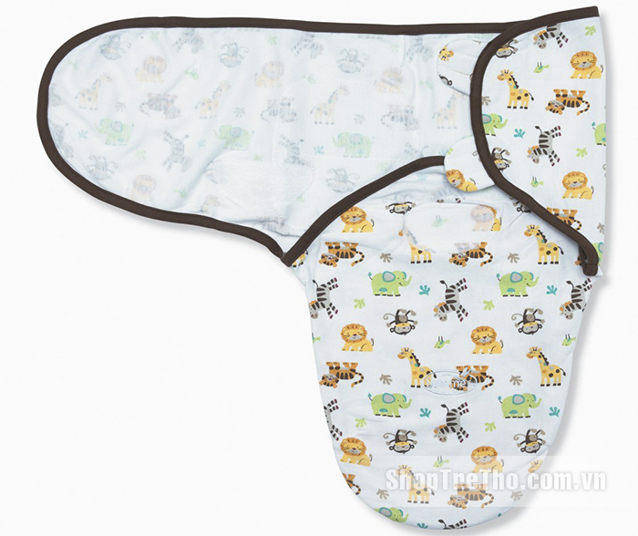 Chăn quấn bé Summer Graphic Jungle - SM72840