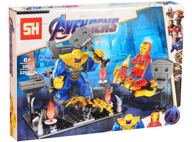 Hộp lắp ráp Avengers Thanos 226pcs 3002