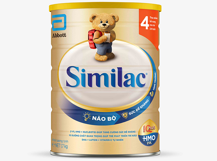 Sữa Similac IQ Plus HMO số 4 Gold - 1700g (2-6 tuổi)