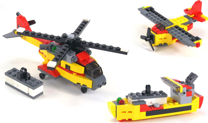 Đồ chơi lego creator 31029 - Trực thăng vận tải