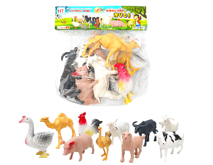 Túi đồ chơi mô hình động vật hoang dã HT7503