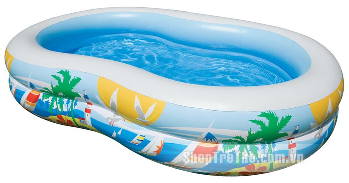 Bể bơi phao bầu dục Intex 56490 
