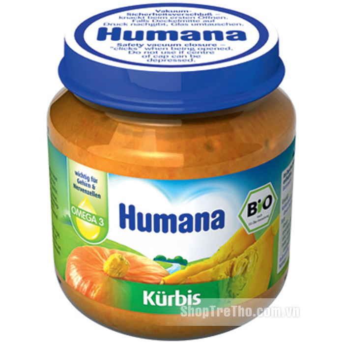 Thức ăn dinh dưỡng Humana bí đỏ
