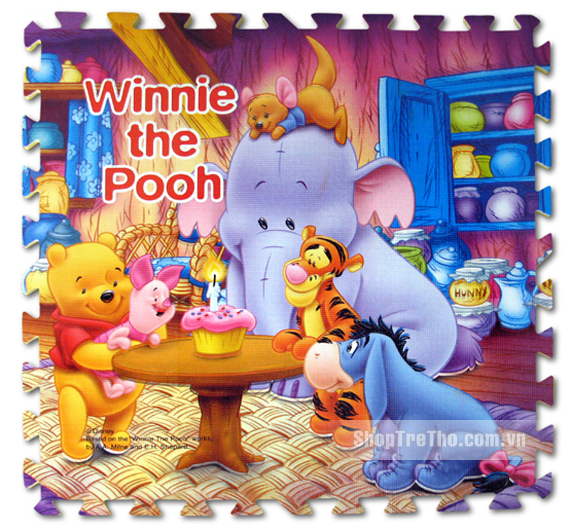 Thảm Disney trải sàn cho bé (4 miếng)