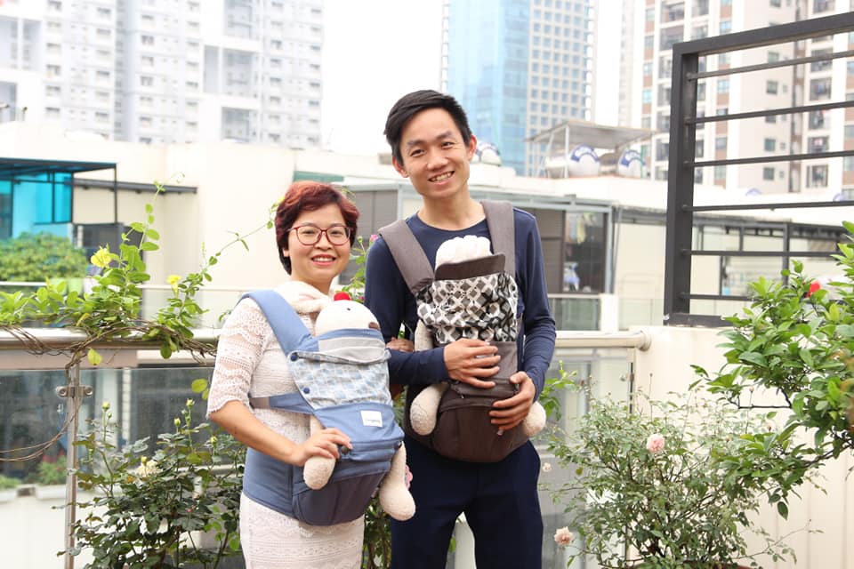 Địu ngồi cao cấp siêu mềm Comfybaby HC003