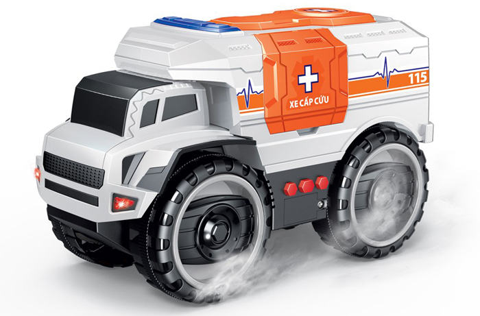 Đồ chơi xe cấp cứu Duka No.832332 (đèn nhạc)