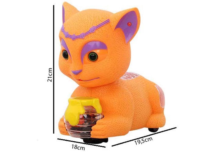 meo gai angela 3D co hop nhac