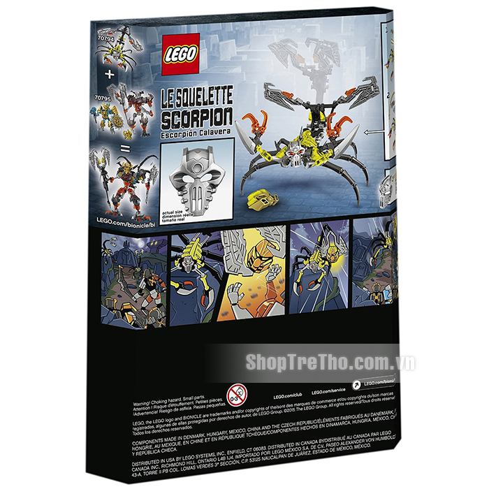 do choi Lego Bionicle 70794 - Bo cap dau