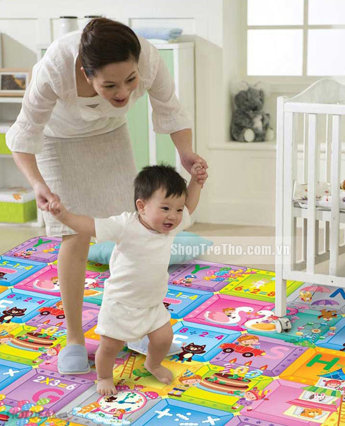 Thảm xốp 2 mặt Dophin cho em bé