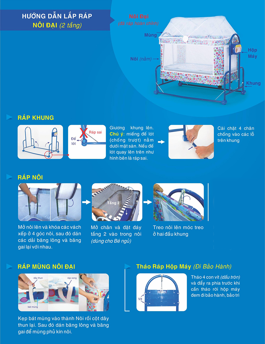 NÃ´i tráº» em loáº¡i Äáº¡i 2 táº§ng tá»± Äá»ng Long HÆ°ng