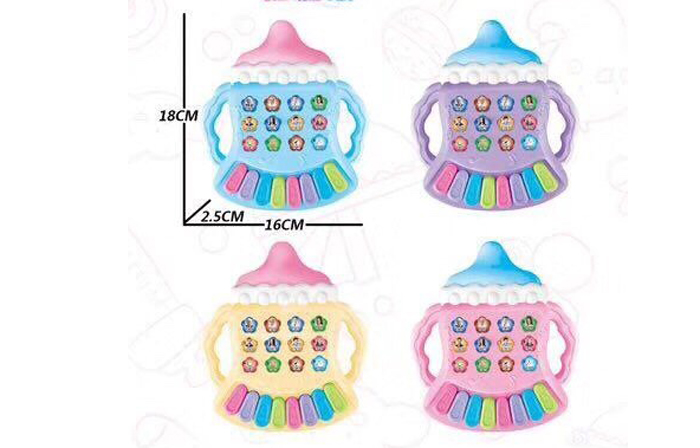 ​Đồ chơi đàn có nhạc hình bình sữa 33673