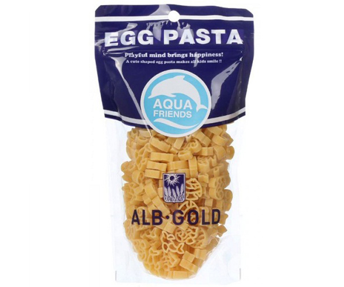 Nui trứng Egg Pasta Nhật hình cá heo (90g) 