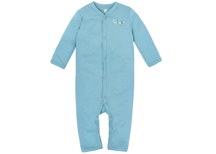 Body bé trai cài giữa dài tay Lullaby NH671P (xanh đậm)