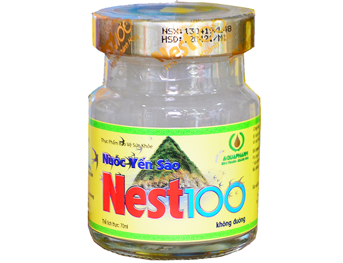 Nước yến Nest 100 không đường
