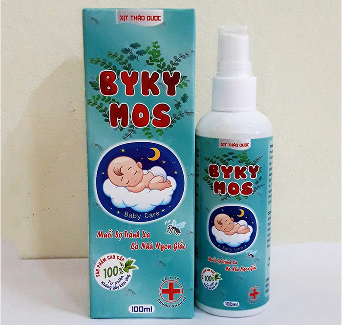 Xịt thảo dược chống muỗi Byky Mos (100ml)