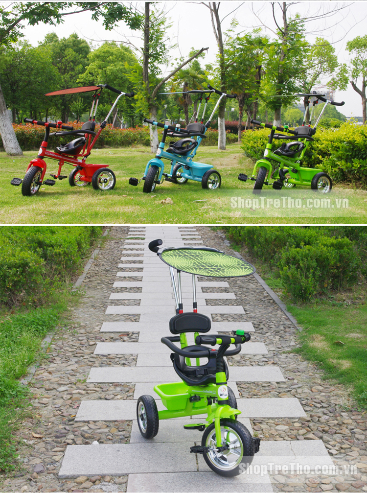 Xe đẩy 3 bánh cho bé T301 nhiều màu