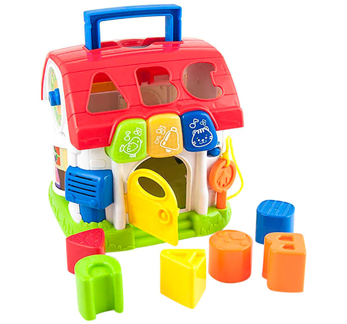 Đồ chơi ngôi nhà di động thả hình khối Winfun 0772NL