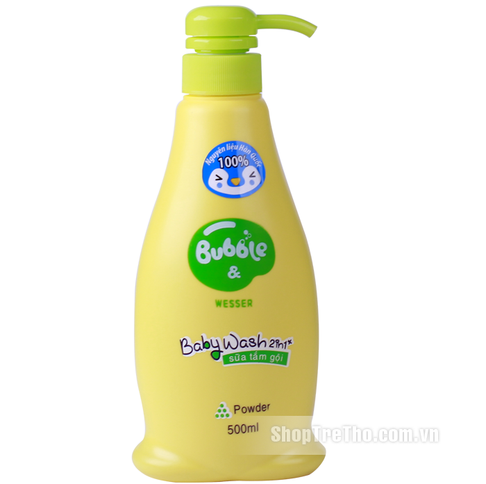 Tắm gội trẻ em Bubble (500ml)
