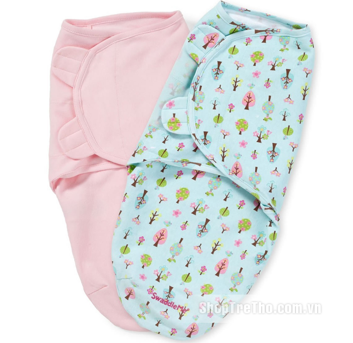 Chăn quấn bé Summer Sweet Trees SM74320 (2 chiếc)