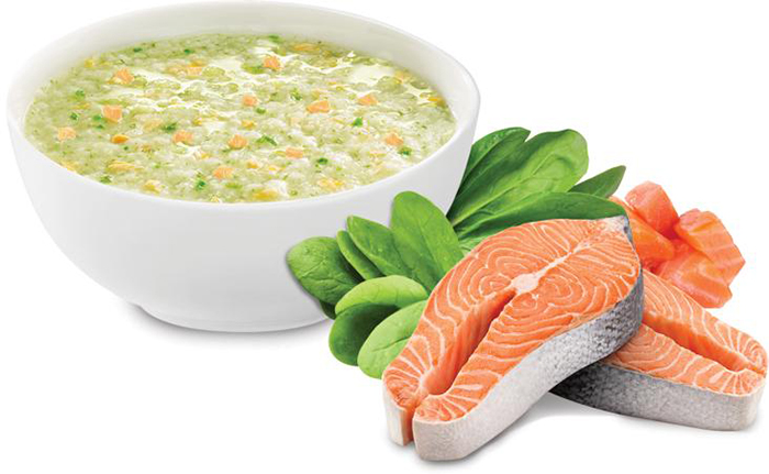 Chao tuoi Baby SG Food - Ca hoi cai bo xoi 240g