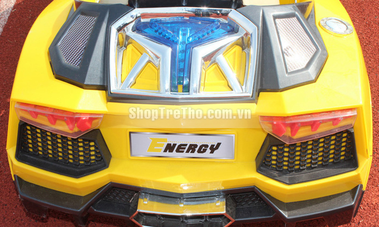 Ô tô điện trẻ em Ferrari màu vàng - WXE 8188