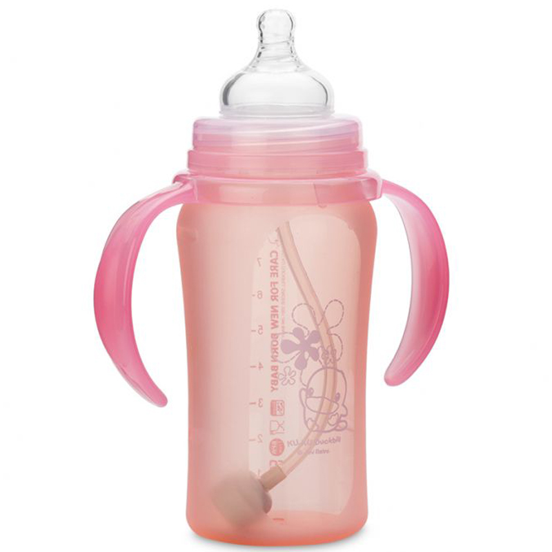 Bình sữa kuku 5830 có tay cầm