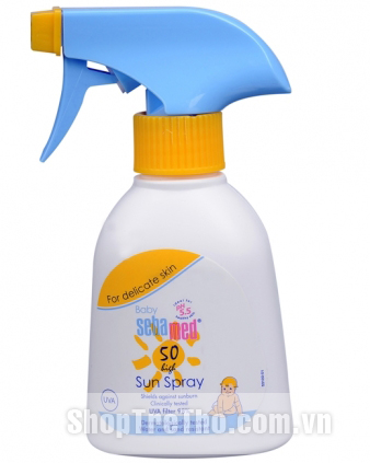 Kem chống nắng,  Kem chống nắng trẻ em dạng xịt Sebamed 200ml