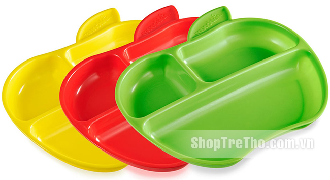 Đĩa chia ngăn Apple Munchkin MK43708 cho bé (3 chiếc)