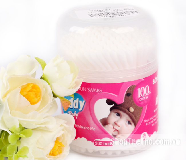 Bông tăm trẻ em cao cấp Daddy Baby Việt Nam